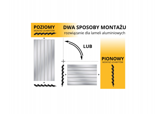 Żaluzje tarasowe ALUMINIOWE DREWNOPODOBNE + uchwyty (kolory do wyboru) | długość desek 220 cm